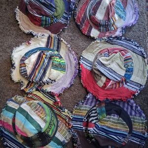 Colorful Patchwork Kids Hats